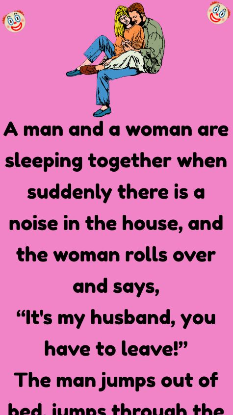 A Man And A Woman Are Sleeping Together