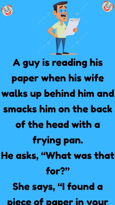A guy is reading his paper